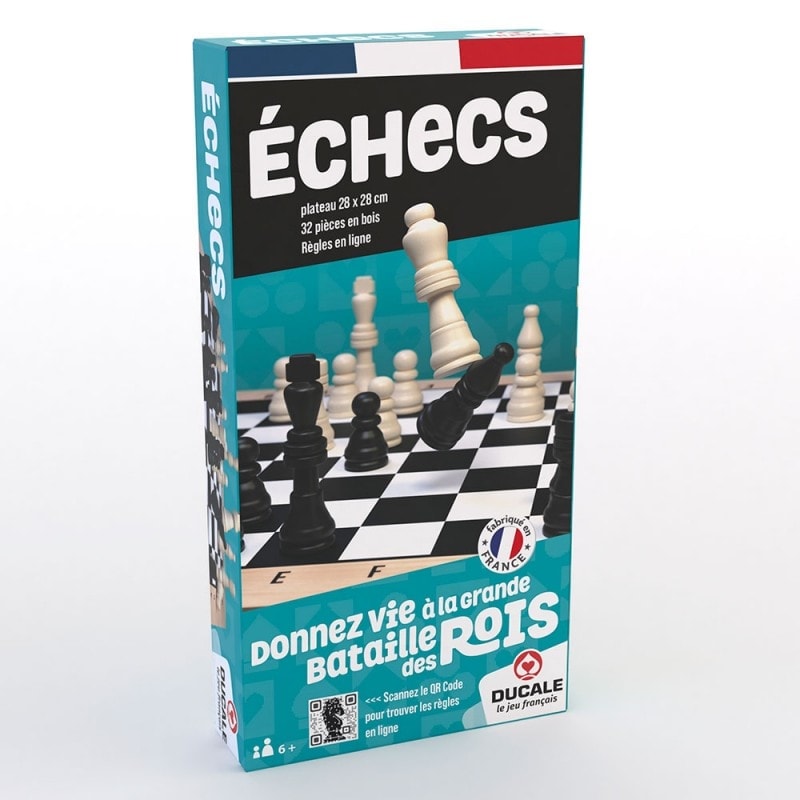 "SCHAKEN" - houten stukken