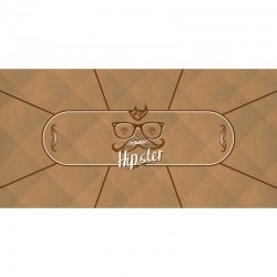 "HIPSTER" Poker Mat -...