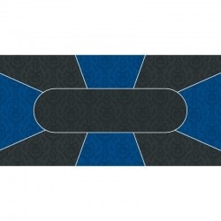 Poker Mat "VICTORIAN BLUE"...