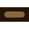 Pokerkleed "VICTORIAN BROWN" - rechthoekig - 3 maten - 0/8/10 spelers - neopreen jersey