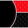 Tappeto da poker "TEXAS HOLDEM ROSSO" - rettangolare - 3 dimensioni - 0/8/10 giocatori - jersey in neoprene