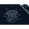 Tapis de Poker "LAS VEGAS DESIGN" - ovale - 3 tailles - 8/10 places - jersey néoprène