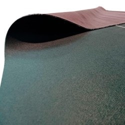 Tapete de póker "SPADE" - rectangular - 180 x 90 cm - 10 plazas - neopreno / fieltro