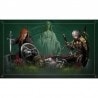 Kaartlezing mat "MAAGD ASTROLOGIE" - neopreen jersey - rechthoekig - 100 x 60 cm.