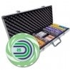 Valigetta da 500 fiches da poker "TWISTER" - versione TORNEO - in argilla composita da 14 g - con accessori