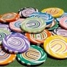 Żeton do pokera "TWISTER WARTOŚĆ 100" - 14g - z mieszanki gliny z wkładką metalową - sprzedaż na sztuki