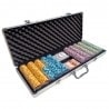 Runner Up - Pokerchipsväska med 500 marker - CASH GAME-version - i ABS-plast med 12 g metallinlägg - inklusive tillbehör.