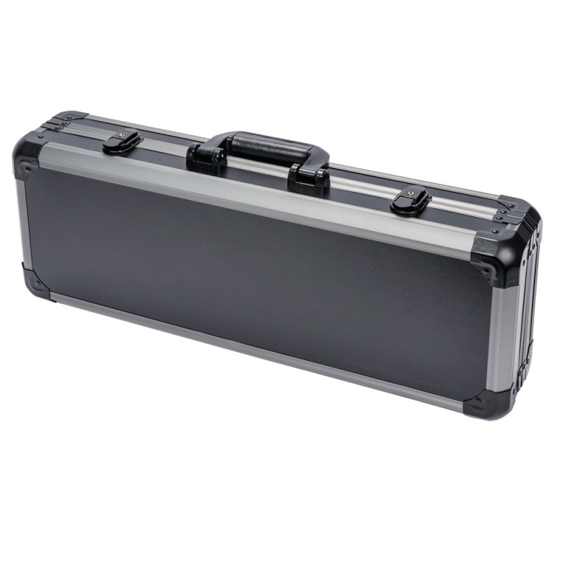 Mallette de rangement "ARMOR 500" pour 500 jetons de poker – imitation aluminium - Fond Plastique