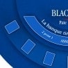 "BLACK JACK 2023 XL" blauwe vloermat - 200 x 100 cm - neopreen jersey - halve maan