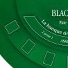 Dywan "BLACK JACK 2023 XL" zielony - 200 x 100 cm - jersey neoprenowy - Półksiężycowy