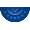 Tapis de "BLACK JACK 2023 XL" bleu - 200 x 100 cm - jersey néoprène - Demi-lune