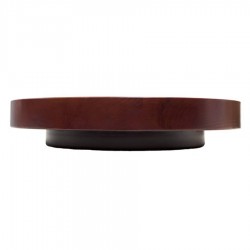 Fransk casinofrans Roulette ACAJOU 45 - Enkel 0 - 45 cm i diameter - metallcentrum - med 2 kulor