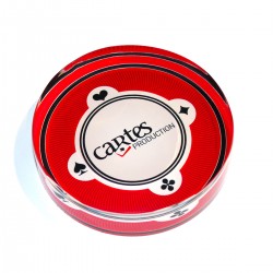 CP Dealer Button - 82 x 20 mm - Acrylic - Transparent