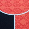 Table de poker "NO LIMIT" Rouge - 10 joueurs - pieds pliants