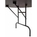 Poker table "BELLINI BLACK" - 10 players - Speed Cloth Suited - Folding legs