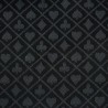 Pokerbord "BELLINI BLACK" - 10 spelare - Speed Cloth Suited - hopfällbara ben