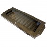 Encaisse SAFETY BOX 720 DARK - pour 720 jetons de poker - en laiton - fermeture à clé - 12 colonnes
