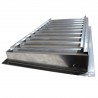 Encaisse "SAFETY BOX 500" - pour 500 jetons de poker - en métal - fermeture à clé - 10 colonnes