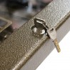 Caja fuerte "SAFETY BOX 350" - para 350 fichas de póker - en latón - cerradura con llave - 6 columnas.