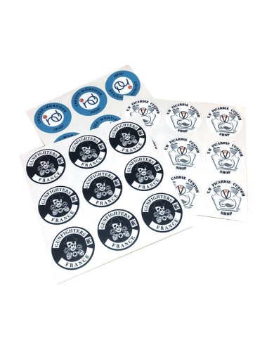 Stickers personnalisés 26mm...