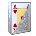 Modiano "CRISTALLO GRAY" - 55-card deck 100% plastic - poker size - 4 jumbo indexes.