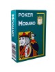 Modiano "CRISTALLO VERT FONCÉ " - Jeu de 55 cartes 100% plastique – format poker - 4 index jumbo