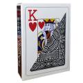 Modiano "TEXAS POKER HOLD EM BLACK" - 55-card deck made of 100% plastic - poker size - 2 jumbo indexes.