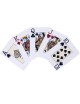 Modiano "TEXAS POKER HOLD EM DARK GREEN" - Gra w pokera o 55 kartach 100% plastikowych - format poker - 2 wskaźniki jumbo