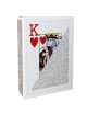 Modiano "TEXAS POKER HOLD EM GRAY" - Kaartspel van 55 kaarten 100% plastic - pokersize - 2 jumbo-indexen.
