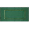 Tapis de Poker en feutrine verte – avec betline - 120/62 cm