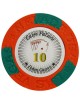 Poker marker "LAS VEGAS 10" - i lera-komposit med metallinsats - 14g - till salu styckevis