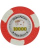 Pokerchip "LAS VEGAS 10000" - aus Ton-Verbundstoff mit Metalleinsatz - 14g - zum Stückpreis erhältlich
