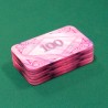Pokerbricka "MARBRE 100" - av keramik - 8,5x5,2 cm