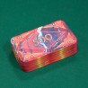 Placa de poker "MÁRMORE 500" – em cerâmica – 8,5x5,2 cm