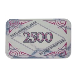 Pokerchip "MARBEL 2500" - Keramik - 8,5x5,2 cm
