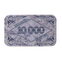 Poker chip "MARBLE 10000" - ceramic - 8.5x5.2 cm