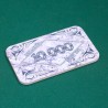 Poker chip "MARBLE 10000" - ceramic - 8.5x5.2 cm
