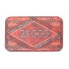 Piatto di poker "MARBRE 25000" - in ceramica - 8,5x5,2 cm