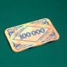 Piastra da poker "MARBRE 100000" - in ceramica - 8,5x5,2 cm.