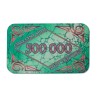 Placa de póquer "MÁRMOL 500000" - de cerámica - 8,5x5,2 cm