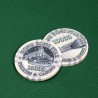 Pokerbricka "HONG KONG STAR 10000" - i keramik - 10g