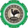 Pokerfiche "FRENCH POKER TOUR 100000" - keramiek - 10g - per stuk verkocht