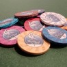 Ficha de poker "THE SHARK 100" - em cerâmica - 10g - vendido individualmente