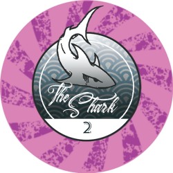 Pokerchip "THE SHARK 2" - aus Keramik - 10g - einzeln verkauft