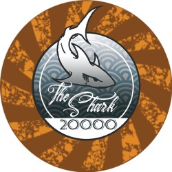 Fiches da poker "THE SHARK 20000" - in ceramica - 10g - vendute singolarmente
