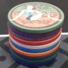 Fiches da poker "60's BEAUTY 2" - 12g - 43mm - in ceramica - in vendita singolarmente