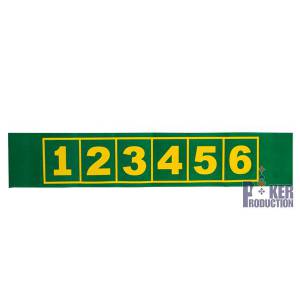 Chuck a Luck in metaal 45 cm - Met groen vilt spelmat