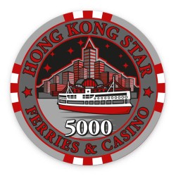 Poker chip "HONG KONG STAR...
