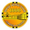 Żeton do pokera "HONG KONG STAR 1000" - ceramiczny - 10g