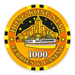 Poker chip "HONG KONG STAR...